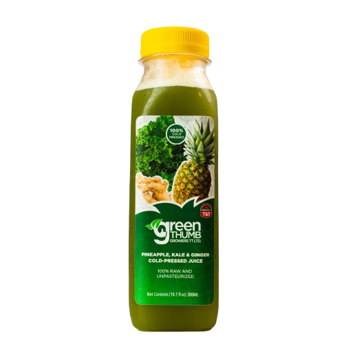 KPG- Kale/Pineapple/Ginger Cold Pressed Juice (300ml )